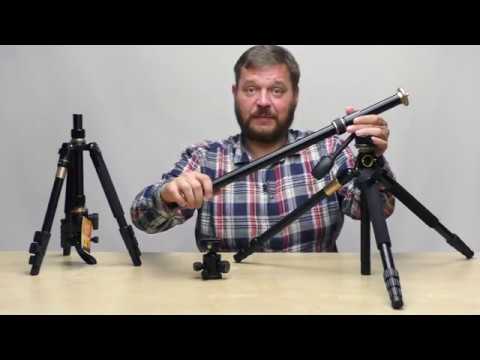 Видео: Обзор штативов-трансформеров QZSD модели Q999h/Q555