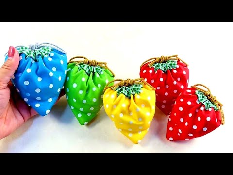 Видео: 🍓Посмотрите, как я делаю уникальную сумку для клубники | Отличный мастер-класс по шитью #сделайса...