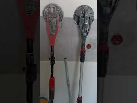 Видео: опыт использования шлифмашина "жираф" DLT R 7231