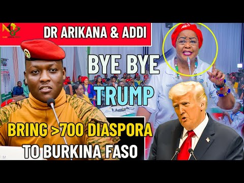 Видео: Пока, ТРАМП, доктор Арикана! ВЕРНИТЕ более 1000 диаспор из США в Буркина-Фасо
