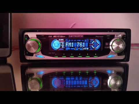 Видео: Carrozzeria MEH-P077 встроен неуправляемый блютуз модуль, демонстрация функционирования