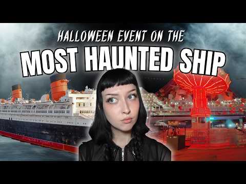 Видео: Я ночевал на корабле с привидениями в честь Хэллоуина 🎃 | Тёмная гавань королевы Марии 2025