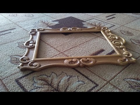 Видео: Резная рамка, как сделать резную рамку, резьба по дереву