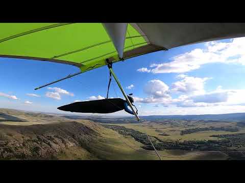 Видео: Полет на дельтаплане Малибу2. Урал. Июль 2022 г. #полеты #дельтапланеризм #дельтаплан