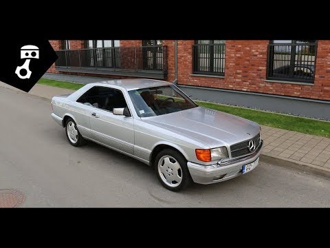 Видео: Mercedes 560 SEC W126, сумасшедший стиль; zhmuraTV