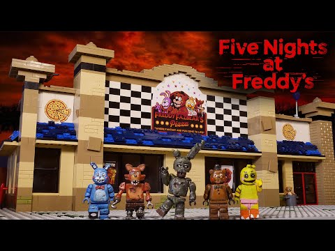 Видео: LEGO Самоделка - Пиццерия Фредди / Horror Game Five Nights at Freddy's / LEGO MOC FNaF