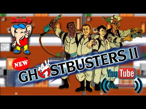 Видео: Охотники за привидениями 2 на ДЕНДИ 8 бит ПОЛНОЕ прохождение New Ghostbusters 2. Стрим