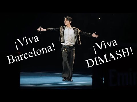Видео: #DIMASH#ДИМАШ - ¡Viva, Barcelona! ¡Viva, Dimash! (ESP)