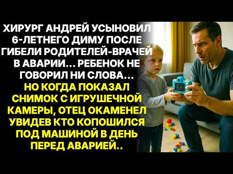 Видео: Врач усыновил сына погибших коллег... Через год ребенок протянул фотоаппарат, в котором обнаружили…