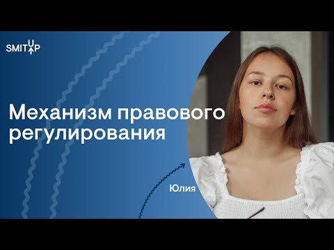 Видео: Механизм правового регулирования| Юридическая школа I SMITUP