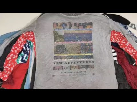 Видео: Лот 1292 Тонковки Женские Германия ПРЕМИУМ 1010ркг 9,7кг 47ед