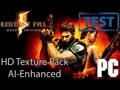 Видео: Resident Evil 5 Remastered (тестирую предфинальную сборку текстур)