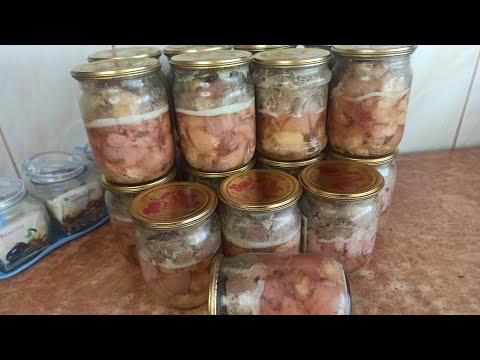 Видео: 🇺🇦😋"ТУШОНКА в ДУХОВЦІ"просто і дуже смачно,варто мати такий запас на зиму.😋🇺🇦