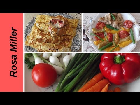 Видео: Меню на день № 7. Низкоуглеводное меню на весь день. Завтрак, обед и ужин..