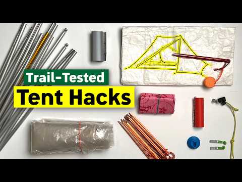 Видео: 7 умных лайфхаков для палаток для любителей сверхлегкого туризма