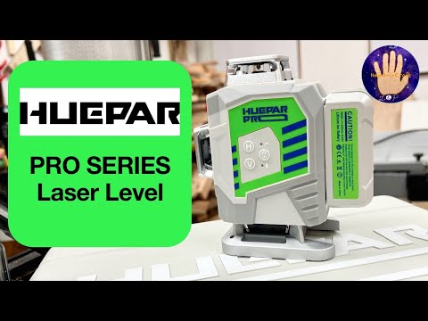 Видео: СОВЕРШЕННО НОВЫЙ лазерный уровень Huepar серии Pro. Распаковка и обзор.