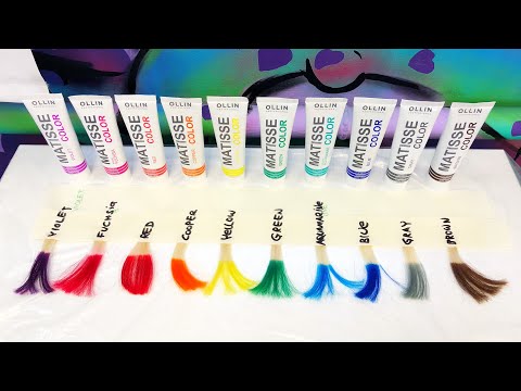 Видео: Обзор Ollin Matisse & Igora Color Worx