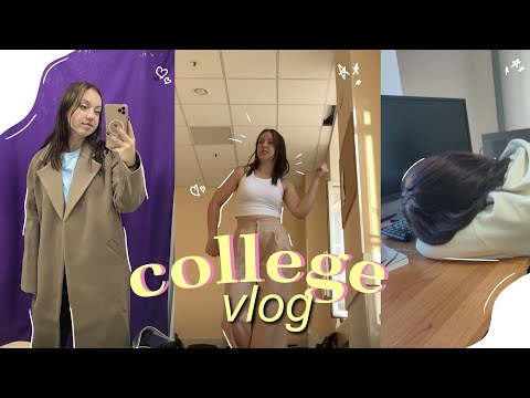 Видео: vlog || колледж