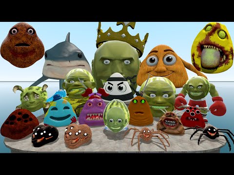 Видео: FLATWATER ALL 3D ROBLOX POU BOU'S REVENGE И ALL LIN GANG MELON SPARTAN KICKING в Garry's Mod