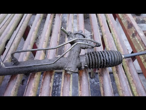 Видео: Замена рулевой рейки на Almera Classic
