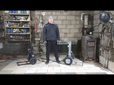 Видео: Тележка повышенной проходимости для моторов