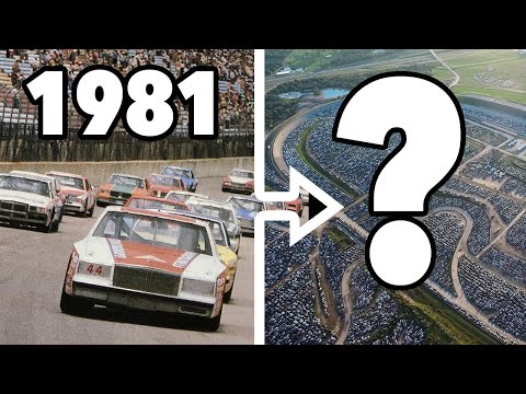 Видео: Трассы NASCAR — до и после