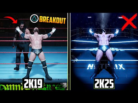 Видео: 20 причин, почему WWE 2K19 ВСЕ ЕЩЕ лучше, чем WWE 2K25!