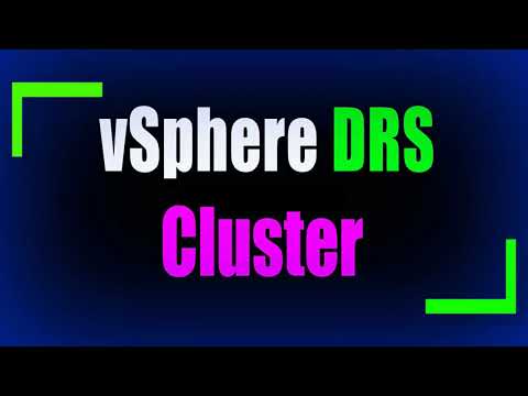 Видео: Кластер DRS в vSphere 7 / vSphere DRS