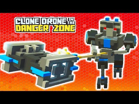 Видео: СМЕРТЕЛЬНАЯ БИТВА РОБОТОВ НА ОПАСНОЙ АРЕНЕ! Мульт игра для детей Clone Drone in the Danger Zone