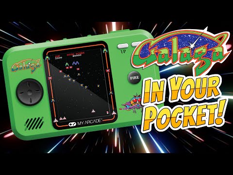 Видео: Обзор Galaga Pocket Player Pro | НОВИНКА от My Arcade 2023
