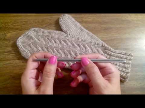 Видео: Снуд в один оборот и Варежки. Часть 4\\Варежки