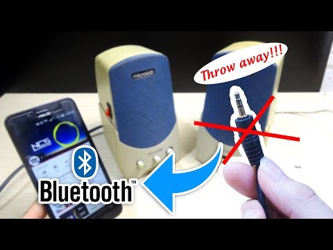 Видео: Как конвертировать любой SPEAKER в SPEAKER BLUETOOTH за $ 5