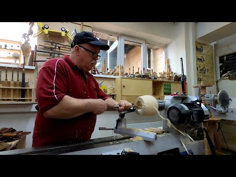 Видео: Точение кольцом. Георгий Макаров в Токарном Клубе.