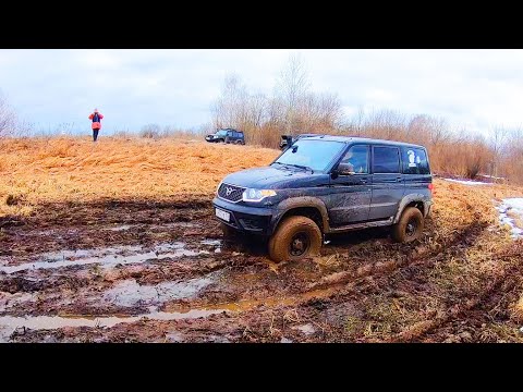 Видео: СМОТРИ КАК НАДО ездить на УАЗе ПАТРИОТ на бездорожье!