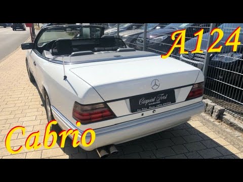 Видео: Mercedes-Benz E 200 A124 Cabrio ( Кабриолет ) // Авто в Германии ( w124 )
