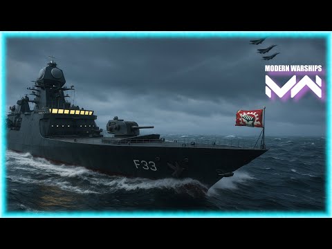 Видео: Modern Warships. Сегодняшний гость - Nilgiri. Побегать - пострелять.