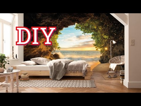 Видео: 5д обои на стену | нереально красивые фото обои на стену | Стильные 5D обои для стен гостиной