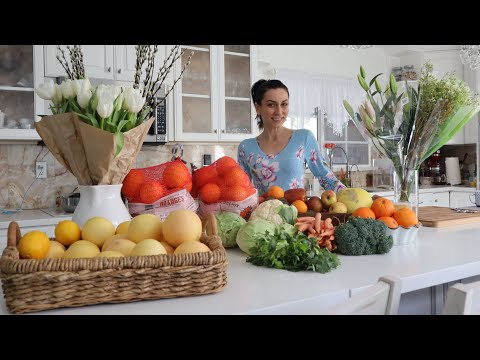 Видео: Что Купили из Фермерского Маркета - Курочка с Брокколини - Эгине - Семейный Влог - Heghineh