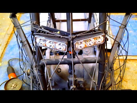 Видео: Делаем внешку на снегоход, как вам такое??