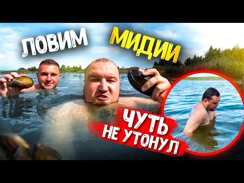 Видео: НЫРЯЕМ ЗА МИДИЯМИ /  Солдат чуть не УТОНУЛ