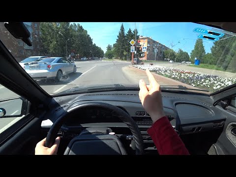 Видео: ЕДУ КАК ПЕНСИОНЕР НА ВАЗ 2114 - ВИД ОТ ПЕРВОГО ЛИЦА!