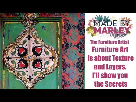 Видео: Мебельное искусство — это текстура и слои. Я покажу тебе секреты