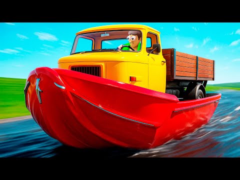 Видео: У МЕНЯ ЕСТЬ 100 МИНУТ ЧТОБЫ СДЕЛАТЬ КОРАБЛЬ ИЗ  ГРУЗОВИКА ВЫЖИВАНИЕ В THE LONG DRIVE