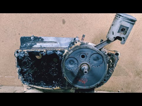 Видео: Иж Планета 3 восстановление старого двухтактного двигателя