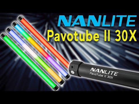 Видео: Новый Nanlite Pavotube II 30X обзор