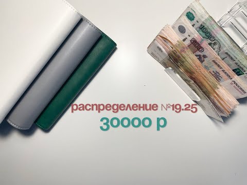 Видео: #19.25 Распределение бюджета по конвертам|Аванс мужа|Май #бюджет