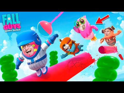 Видео: ЧТО С ЭТОЙ ИГРОЙ НЕ ТАК? КАК ЖЕ ДОСТАЛИ ЭТИ ЧИТЕРЫ! СУМАСШЕДШИЙ ТОП 1 В В FALL GUYS