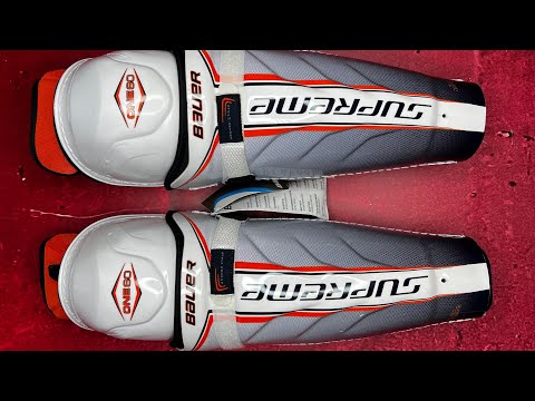 Видео: Хоккейные щитки BAUER SUPREME ONE 60 SR/15