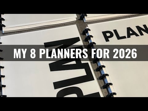 Видео: МОИ 8 ПЛАНИРОВЩИКОВ НА 2026 ГОД