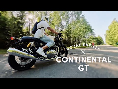 Видео: Royal Enfield Continental GT 650 (2024). Первые впечатления! 4К